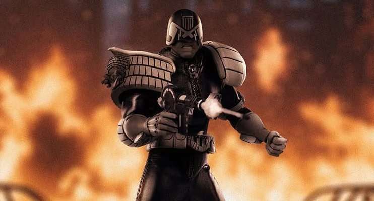 Hiya Toys unveils Judge Dredd (Black & White) Exquisite Super Series action figure