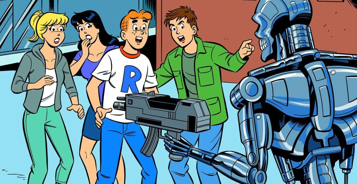 John Connor enrolls at Riverdale High for Archie vs. The Terminator crossover