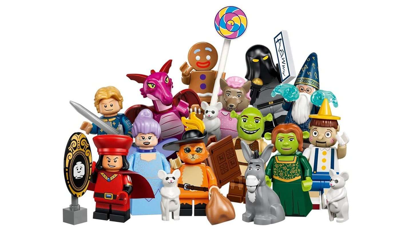 LEGO Shrek Collectible Minifigures arriving in September