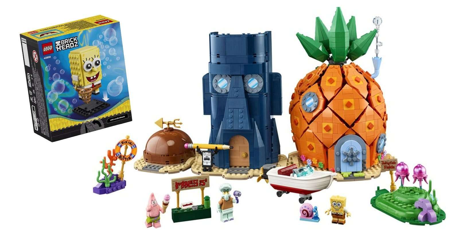 LEGO reveals SpongeBob SquarePants Bikini Bottom set and BrickHeadz figure