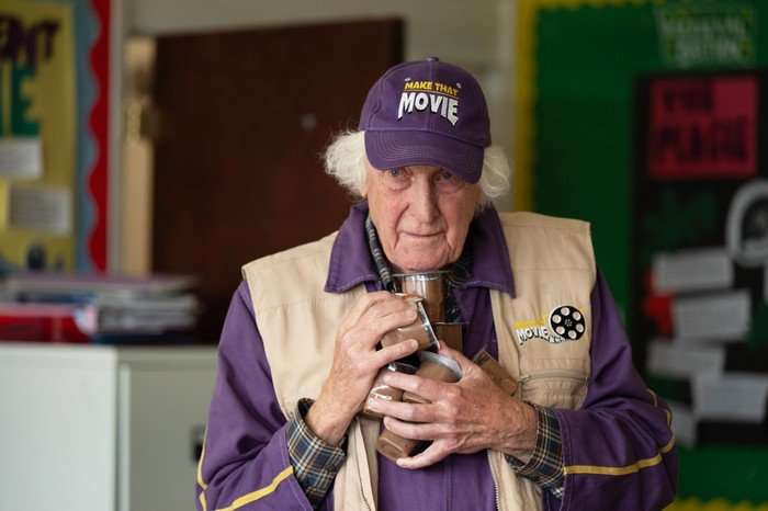 David Hargreaves as Winnie in Make That Movie.