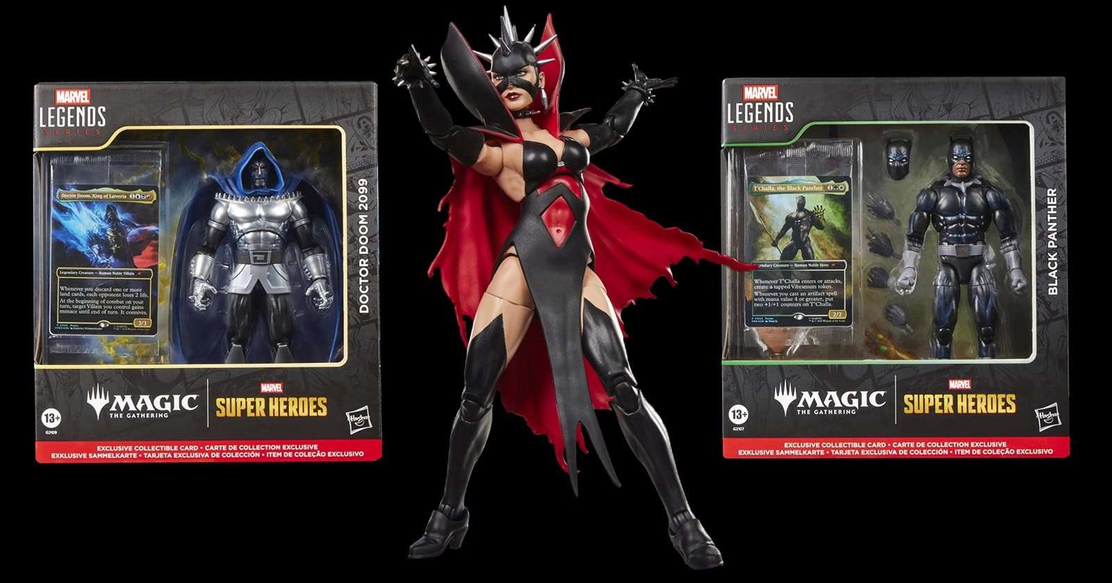 Marvel Super Heroes meet Magic: The Gathering with new Marvel Legends Series mash-up figures