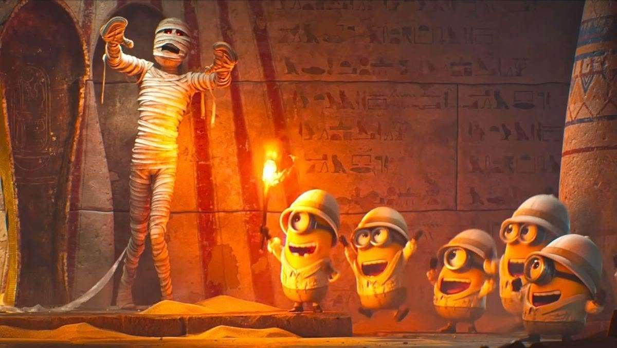 Minions & Monsters Easter Eggs and Hollywood History Explained by the Director | Den of Geek