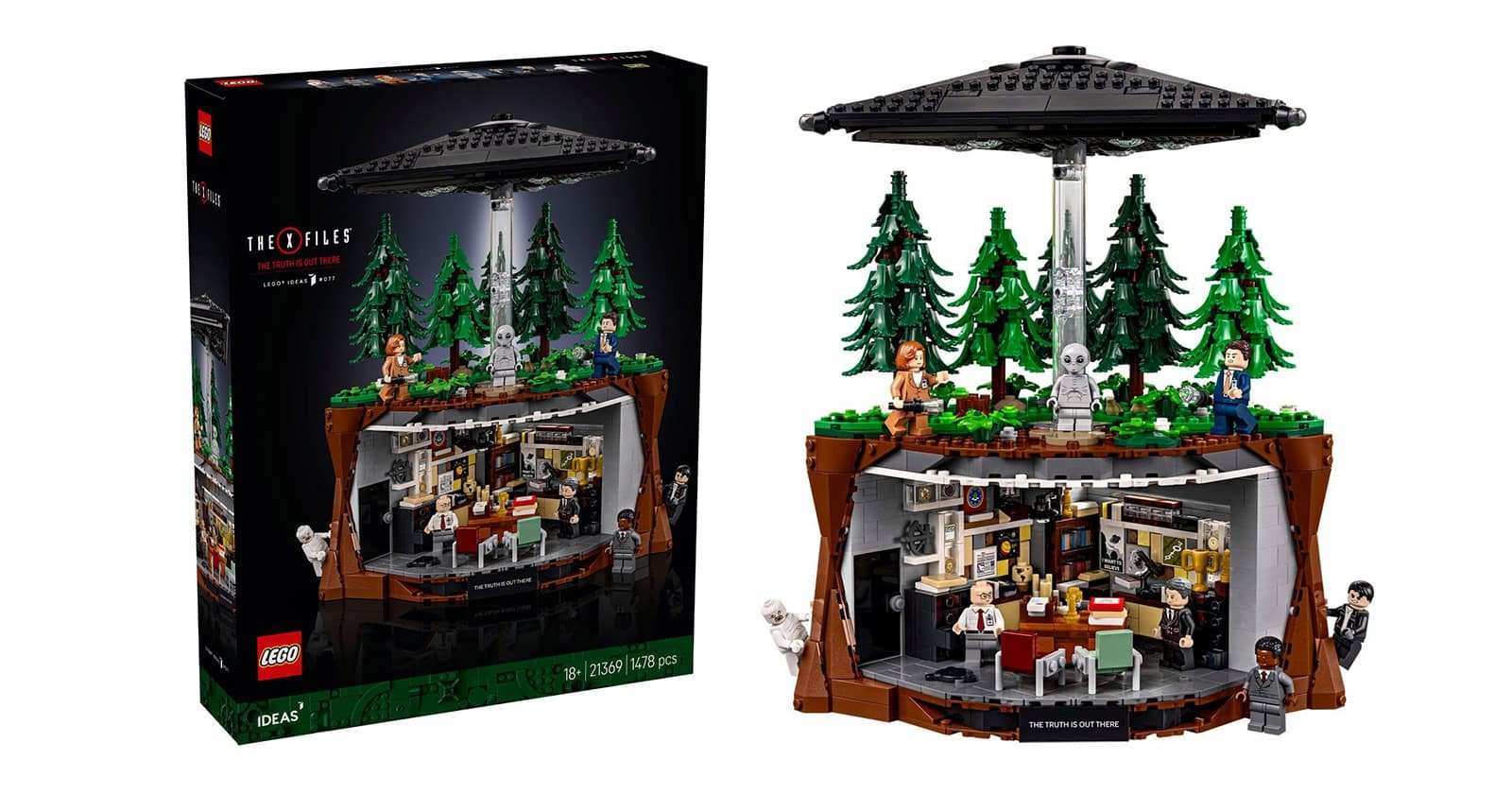 Mulder and Scully get the LEGO treatment with The X-Files set