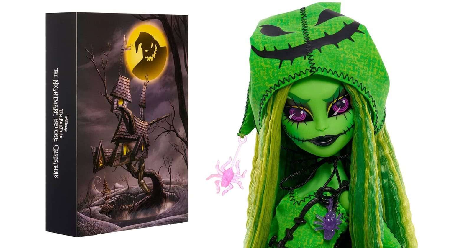 Oogie Boogie joins Mattel’s Monster High Skullector series with The Nightmare Before Christmas doll