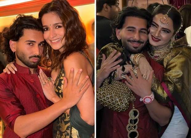 Orry shares INSIDE moments from Anshula Kapoor's wedding reception featuring Alia Bhatt, Rekha