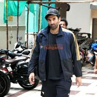 Photos: Aditya Roy Kapur snapped outside a gym in Khar