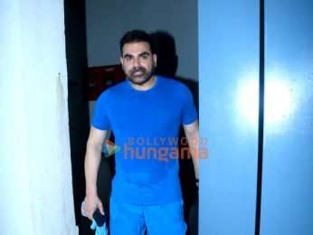 Photos: Arbaaz Khan and Sshura Khan snapped in Bandra