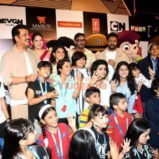 Photos: Dhamaal 4 team snapped promoting the film with kids