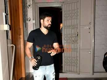 Photos: Emraan Hashmi snapped outside a dubbing studio in Bandra