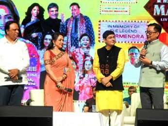 Photos: Hema Malini celebrates 60 years in Indian Cinema, honours Dharmendra and backs CINTAA & FWICE