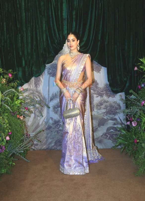 Photos: Janhvi Kapoor, Anil Kapoor, Bhumi Pednekar, Varun Dhawan, Rakul Preet Singh, Rekha and others attend Anshula Kapoor and Rohan Thakkar's wedding reception