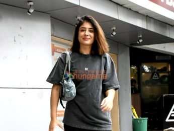 Photos: Kritika Kamra spotted at gym in Bandra