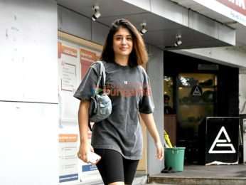 Photos: Kritika Kamra spotted at gym in Bandra
