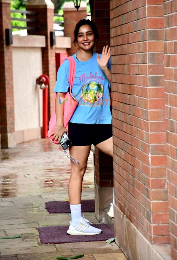 Photos: Neha Sharma snapped at her residence in Bandra