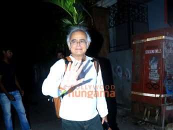 Photos: Ranveer Singh and Hansal Mehta snapped in Bandra