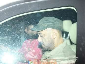 Photos: Salman Khan snapped at SRA office in Bandra
