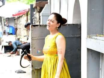 Photos: Sandeepa Dhar snapped outside dance class in Khar