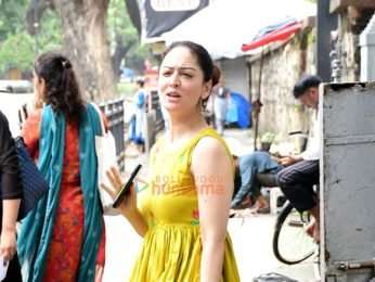 Photos: Sandeepa Dhar snapped outside dance class in Khar
