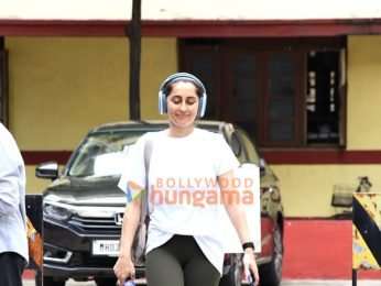Photos: Shahid Kapoor and Anusha Dandekar snapped at the gym in Bandra