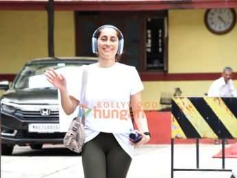 Photos: Shahid Kapoor and Anusha Dandekar snapped at the gym in Bandra