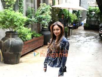 Photos: Tridha Choudhury snapped outside a salon in Bandra