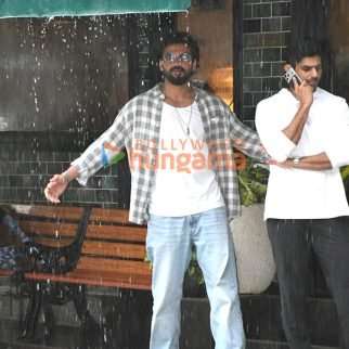 Photos: Zaheer Iqbal snapped outside a cafe in Bandra