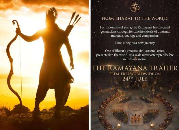 Ranbir Kapoor starrer Ramayana trailer to launch Worldwide on July 24
