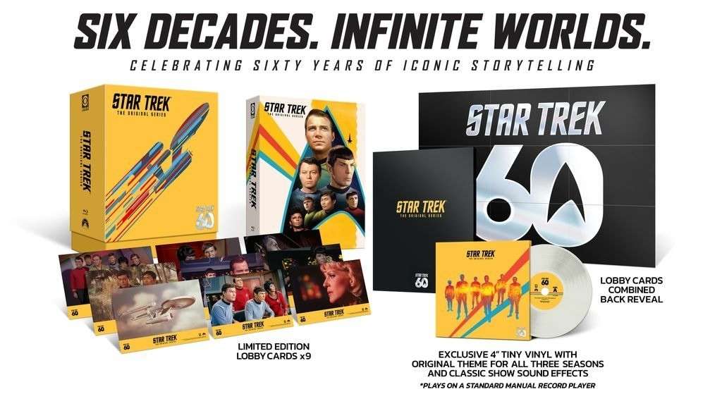 Star Trek: The Original Series gets a 60th anniversary Blu-ray box set