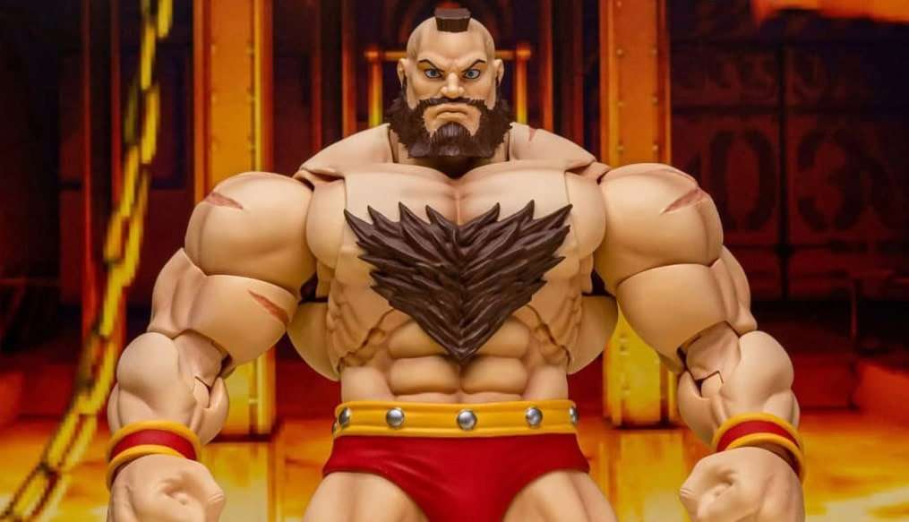 Street Fighter Alpha 3 Zangief 1:12 scale action figure unveiled by Storm Collectibles