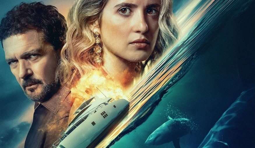 Trailer for Jesse V. Johnson shark attack thriller Above & Below starring Antonio Banderas and Laura Marano