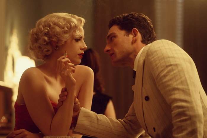 a_cruel_lovethe_ruth_ellis_story_ep1_02 Lucy Boynton and Laurie Davidson star in A Cruel Love: The Ruth Ellis Story with Davidson holding Boynton's arm