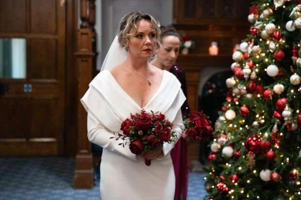 Charlie Brooks as Janine Butcher in EastEnders.