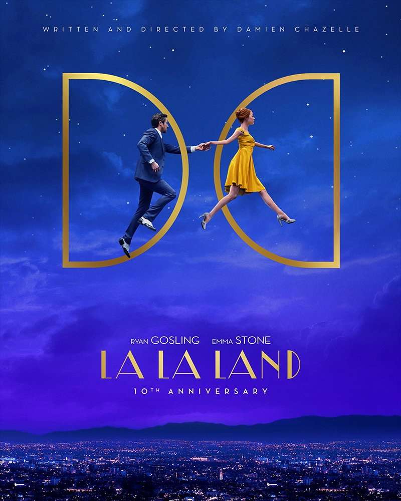 La La Land 10th Anniversary Poster