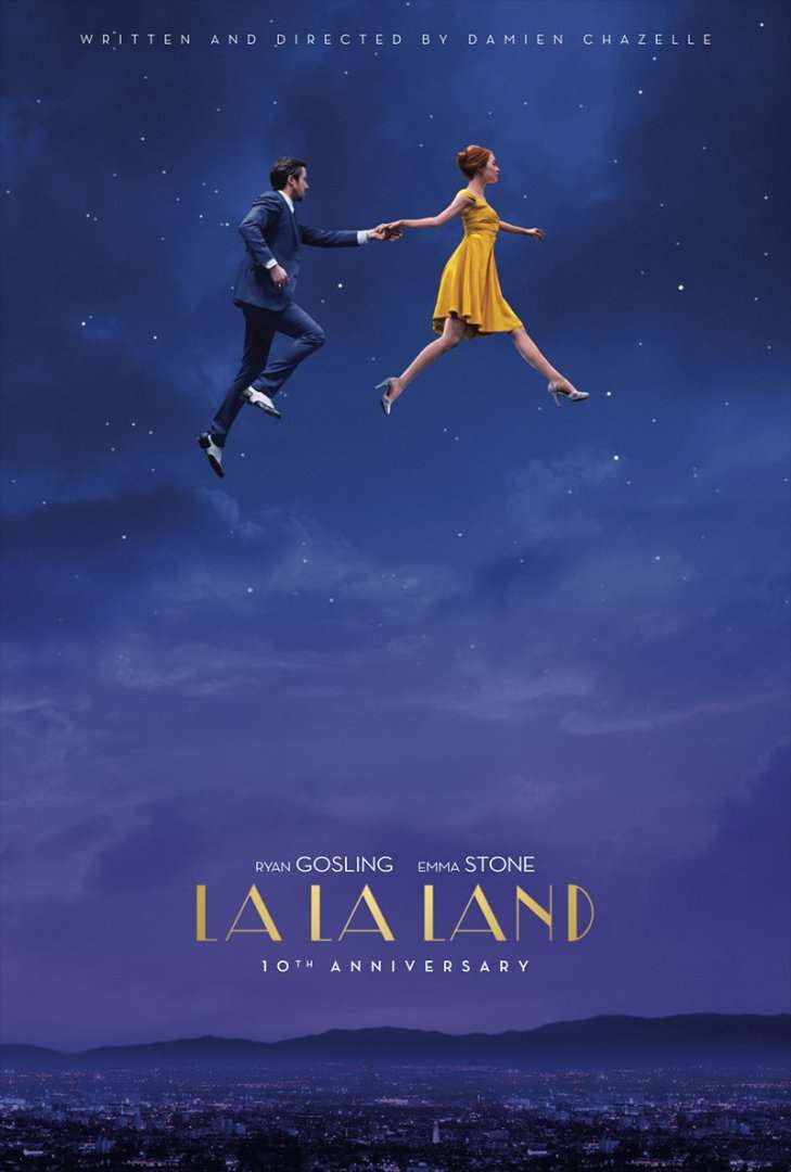 La La Land 10th Anniversary Poster