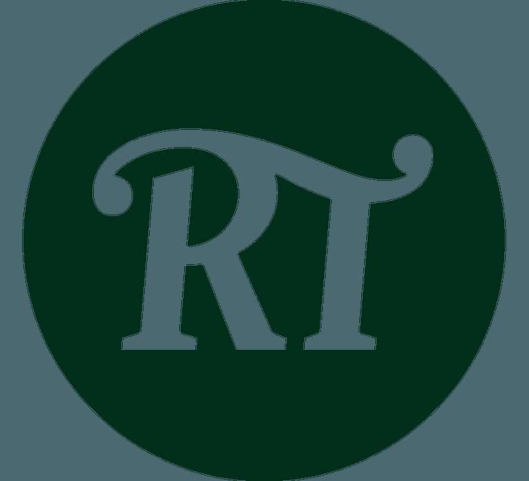 Radio Times logo Radio Times logo compressed to an RT icon in white, sitting within a dark green circle