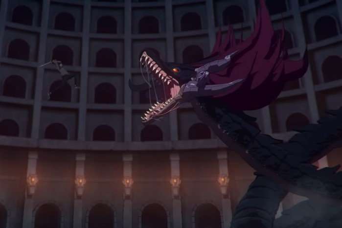 tomb-raider-king-ryoga-goriki Ryoga Goriki fighting a monster in Tomb Raider King