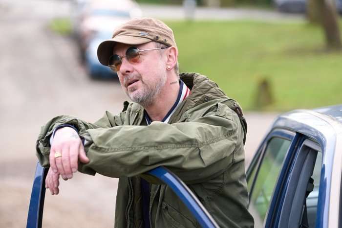 I, Jack Wright - First lookPicture shows: John Simm as Gray Wright John Simm as Gray Wright in I, Jack Wright leaning on a car door